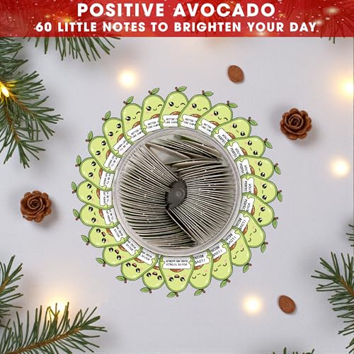 50% Off Positive Avocado Love Notes Jar - Cute Gift Idea - Image 4