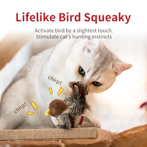 50% Off Chirping Bird Cat Toy for Indoor Cats - Image 2