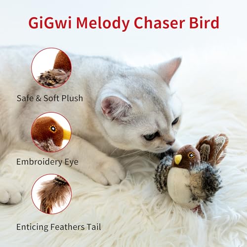 50% Off Chirping Bird Cat Toy for Indoor Cats - Image 4