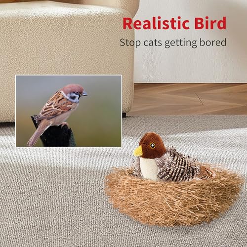 50% Off Chirping Bird Cat Toy for Indoor Cats - Image 6