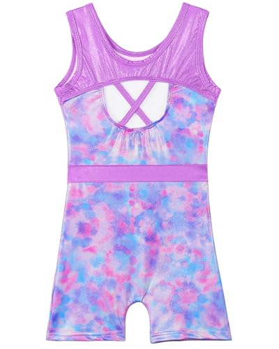 50% Off TFJH Girls Gymnastic Leotards with Shorts - Image 2