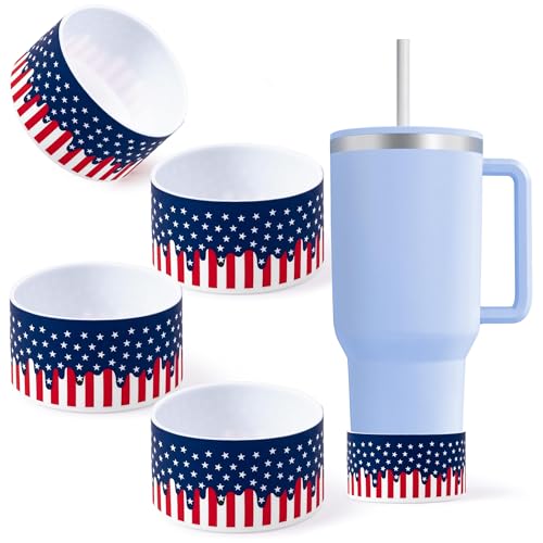 50% Off Patriotic Silicone Tumbler Boots - 4-Pack - Image 1