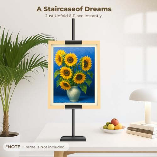 50% Off Adjustable Metal Tabletop Easel Stand for Frames - Image 2