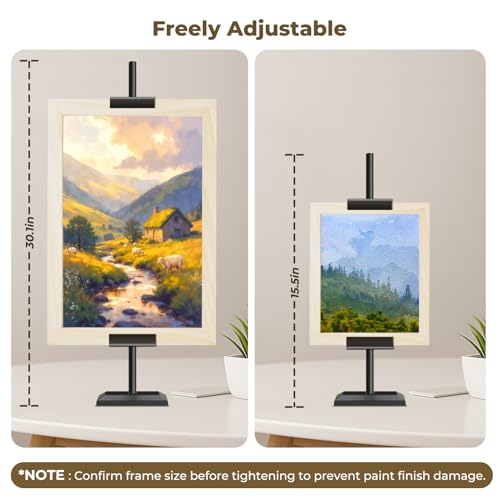 50% Off Adjustable Metal Tabletop Easel Stand for Frames - Image 4
