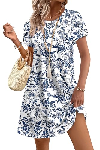 42% Off OFEEFAN Women's Summer Casual Dresses with Pockets - Image 1