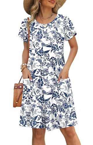 42% Off OFEEFAN Women's Summer Casual Dresses with Pockets - Image 2