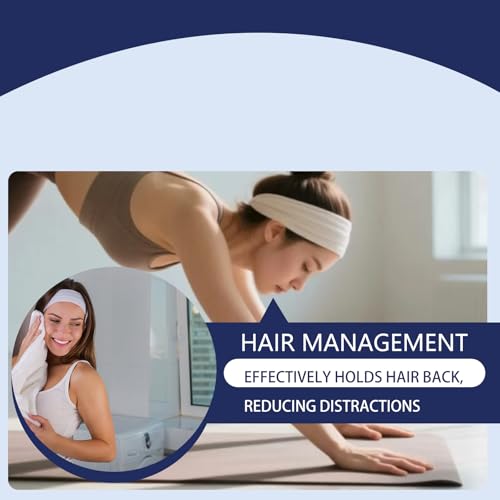 75% Off Sports Headbands - 6-Pack Moisture Wicking Sweatbands - Image 4