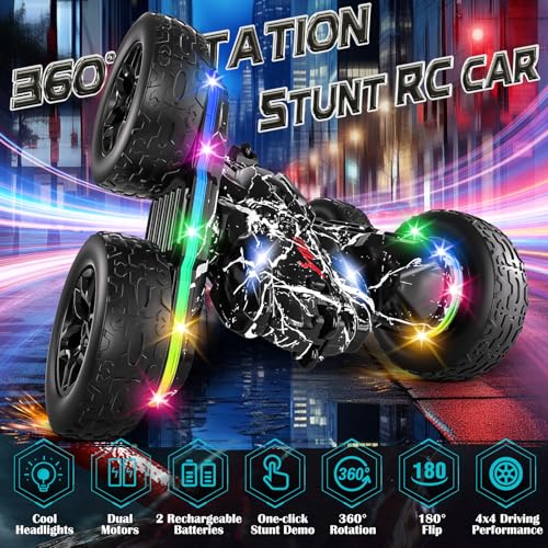 Save 25% on Terucle RC Car with Strip Lights & 360° Rotation - Image 2