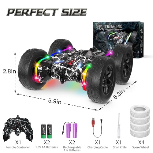 Save 25% on Terucle RC Car with Strip Lights & 360° Rotation - Image 6