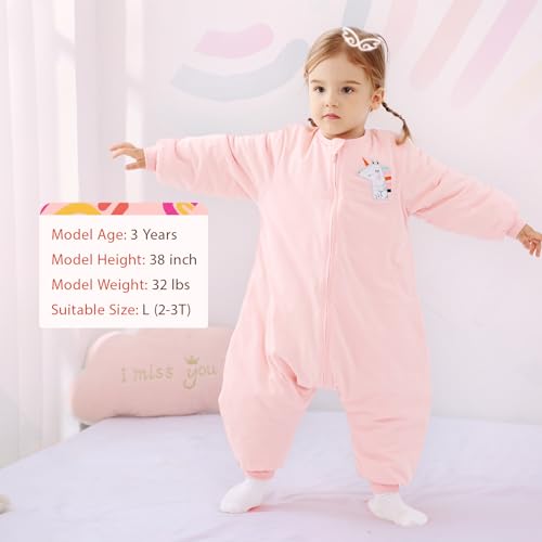 Save 50% on WONDAY Toddler Winter Sleep Sack with Legs - Image 3