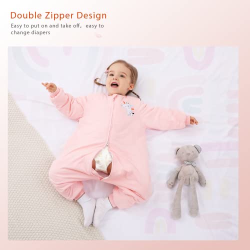 Save 50% on WONDAY Toddler Winter Sleep Sack with Legs - Image 4