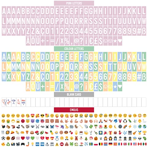 50% Off BONNYCO Pink Cinema Light Box with 400 Letters - Image 4