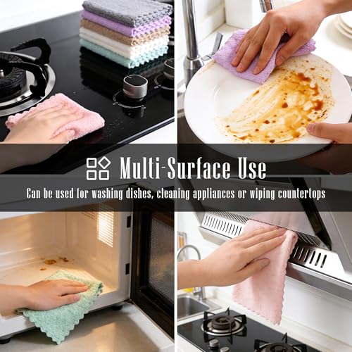50% Off 24-Pack Reusable Kitchen Dishcloths - Image 6