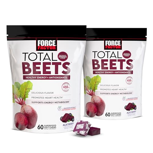 30% Off Force Factor Total Beets Soft Chews - 2-Pack