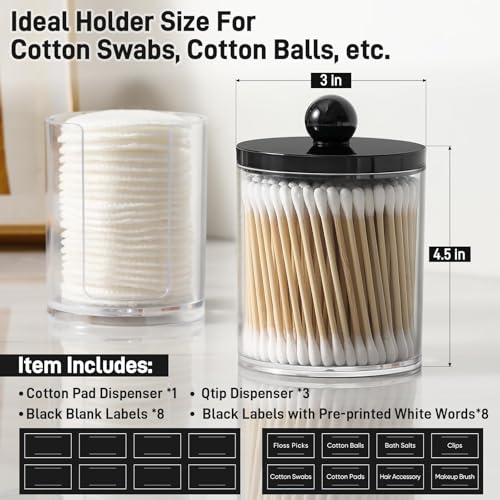 30% Off 4-Piece Acrylic Bathroom Organizer Set - Image 3