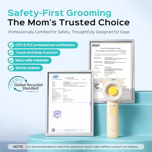 Save $2 on COSLUS C50 Baby Nail File Kit with Code 3VJKCG6M - Image 3