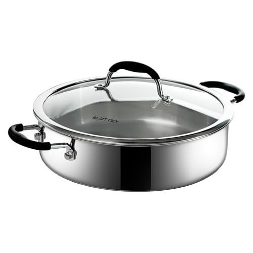 50% Off SLOTTET Tri-Ply Stainless Steel Saute Pan