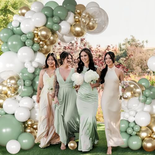 Save on Sage Green Balloon Arch Kit with Code S4IAX5Z4 - Image 3