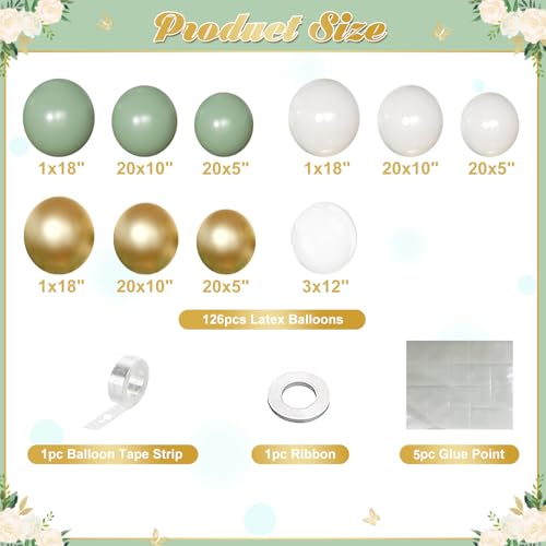 Save on Sage Green Balloon Arch Kit with Code S4IAX5Z4 - Image 7