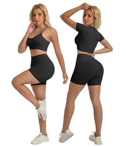 YOAKUKA Women's 4-Piece Workout Set with Code RZONVO2V - Image 2