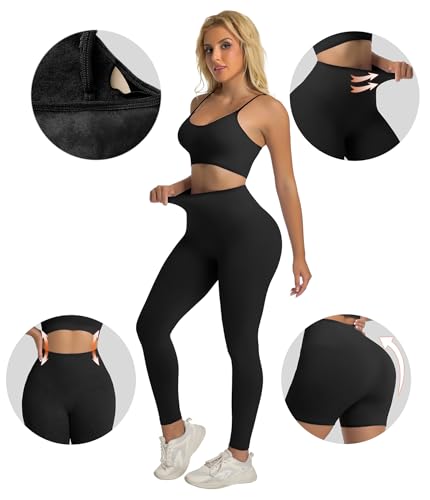 YOAKUKA Women's 4-Piece Workout Set with Code RZONVO2V - Image 4