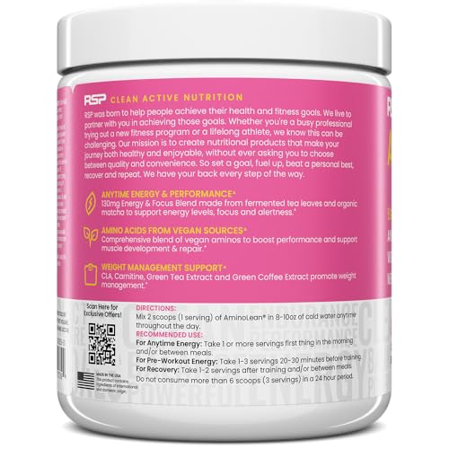 Save 39% on RSP AminoLean Pre-Workout Powder for Energy & Focus - Image 2