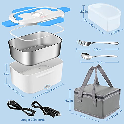 Save 21% on FVW Portable Electric Lunch Box Food Warmer - Image 6