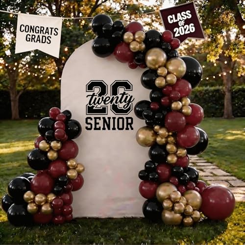 Save on Burgundy Balloon Arch Kit with Code SJ45RFDR - Image 3