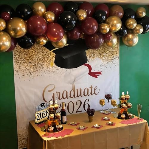 Save on Burgundy Balloon Arch Kit with Code SJ45RFDR - Image 4