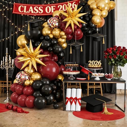 Save on Burgundy Balloon Arch Kit with Code SJ45RFDR - Image 5