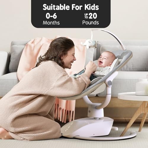 Save 50% on Derson Baby Swing with Remote & 5 Motions - Image 6