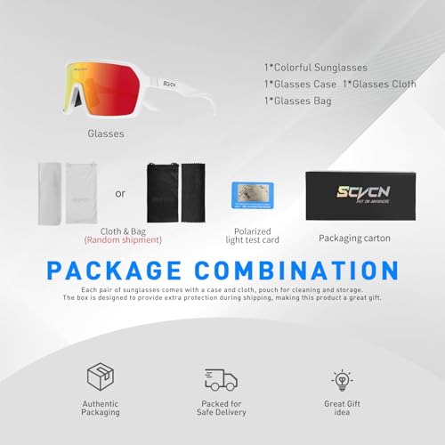 SCVCN Polarized Sports Sunglasses - Use Code YAIRONSC - Image 4