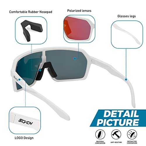 SCVCN Polarized Sports Sunglasses - Use Code YAIRONSC - Image 5