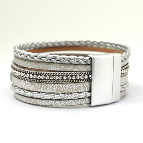 50% Off P Ammy Fashion Women's Boho Leather Bracelet - Image 5