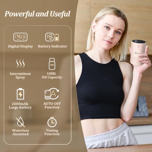 Save 47% on SCENTNARIO Waterless Essential Oil Diffuser with Code - Image 3