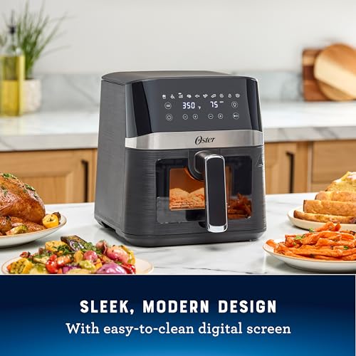 50% Off Oster 4-Quart Digital Air Fryer with Window - Image 4