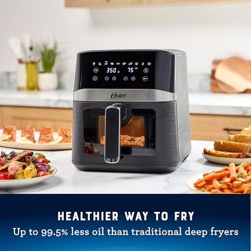 50% Off Oster 4-Quart Digital Air Fryer with Window - Image 5