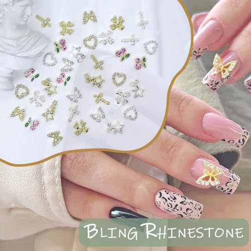 48pcs Nail Art Charms Set with Code LD55P87P - $5.98 - Image 5