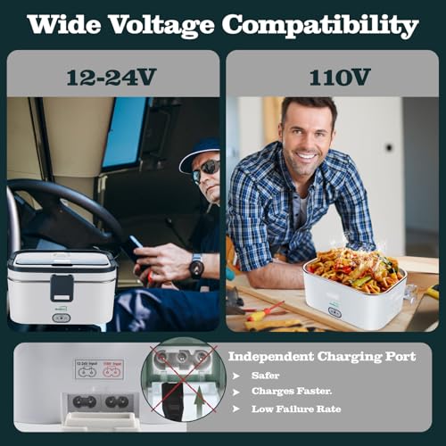 12% Off Buddew 80W Electric Lunch Box with 1.8L Capacity - Image 4