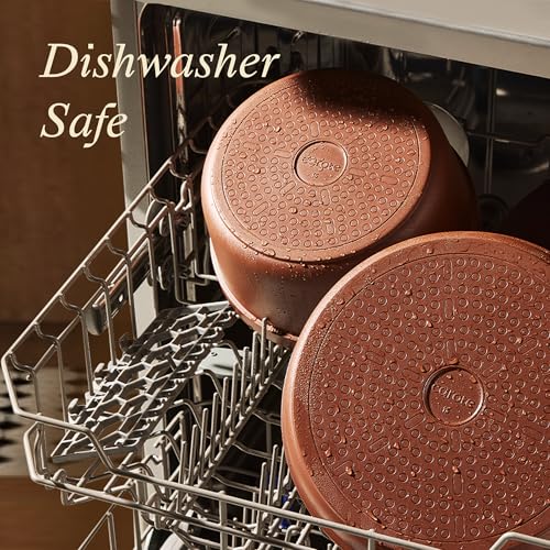 Save 56% on CAROTE Ceramic Cookware Set with Removable Handles - Image 6