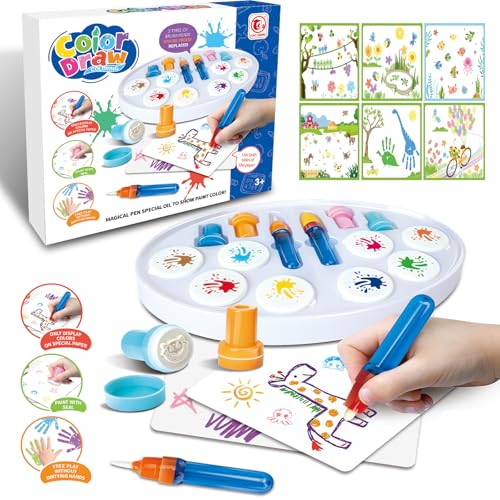 50% Off Zyllver Color Magic Light Brush - Mess-Free Kids Art - Image 1