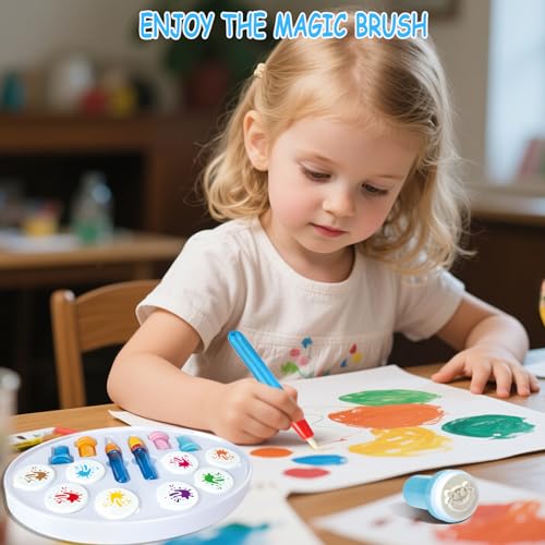 50% Off Zyllver Color Magic Light Brush - Mess-Free Kids Art - Image 2