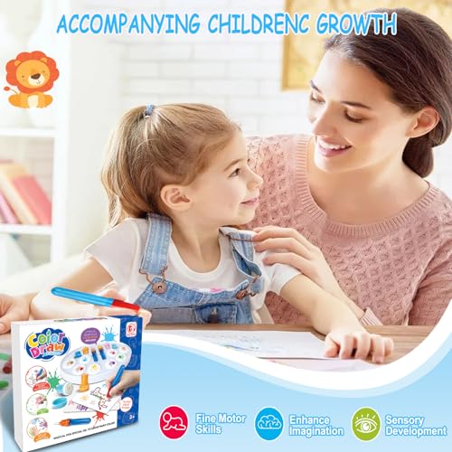 50% Off Zyllver Color Magic Light Brush - Mess-Free Kids Art - Image 4