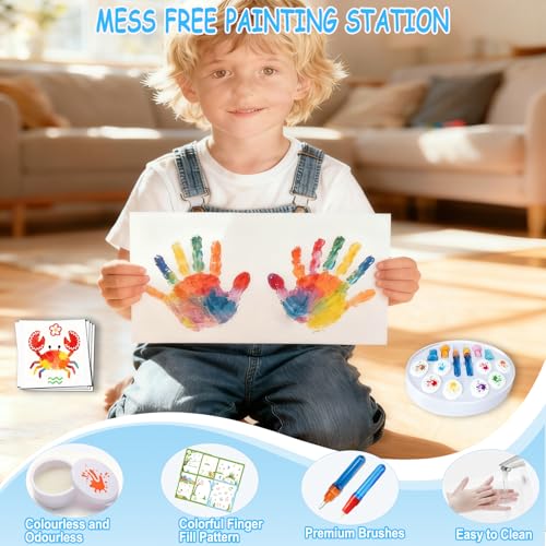 50% Off Zyllver Color Magic Light Brush - Mess-Free Kids Art - Image 5