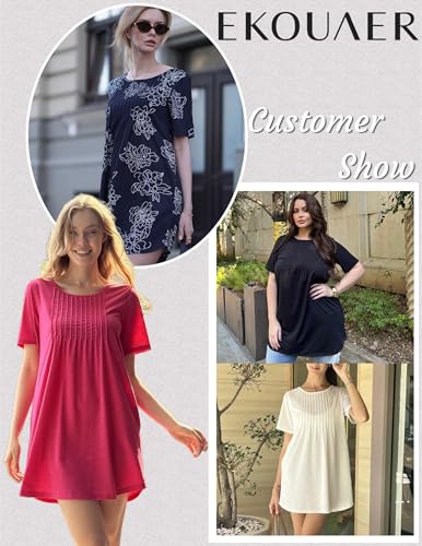 50% Off Ekouaer Women's Swimsuit Coverup Dress - Image 5