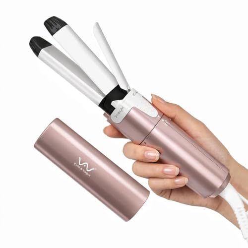 70% Off VAV Mini 2-in-1 Hair Straightener & Curler - Image 1