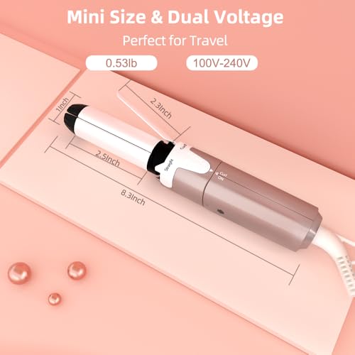 70% Off VAV Mini 2-in-1 Hair Straightener & Curler - Image 6