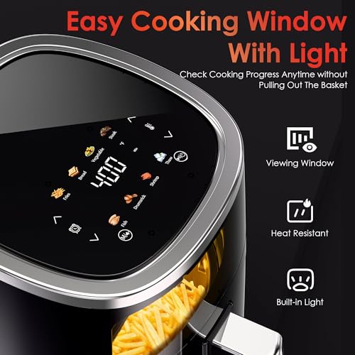 83% Off Whuto Compact 4.2QT Air Fryer with Code BRL8LY9R - Image 5