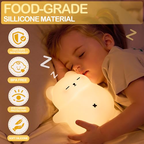 50% Off Snoring White Bear Night Light - Use Code YU6WYLJR - Image 3