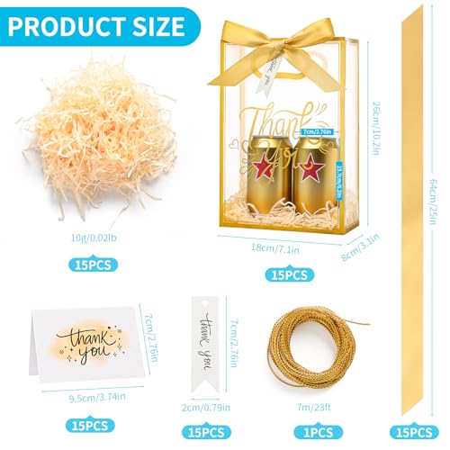 40% Off 15-Pack Clear Thank You Gift Bags with Code - Image 2